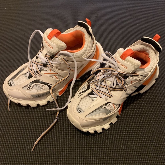used balenciaga track sneakers